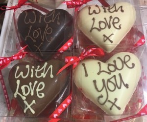 4 3d hearts